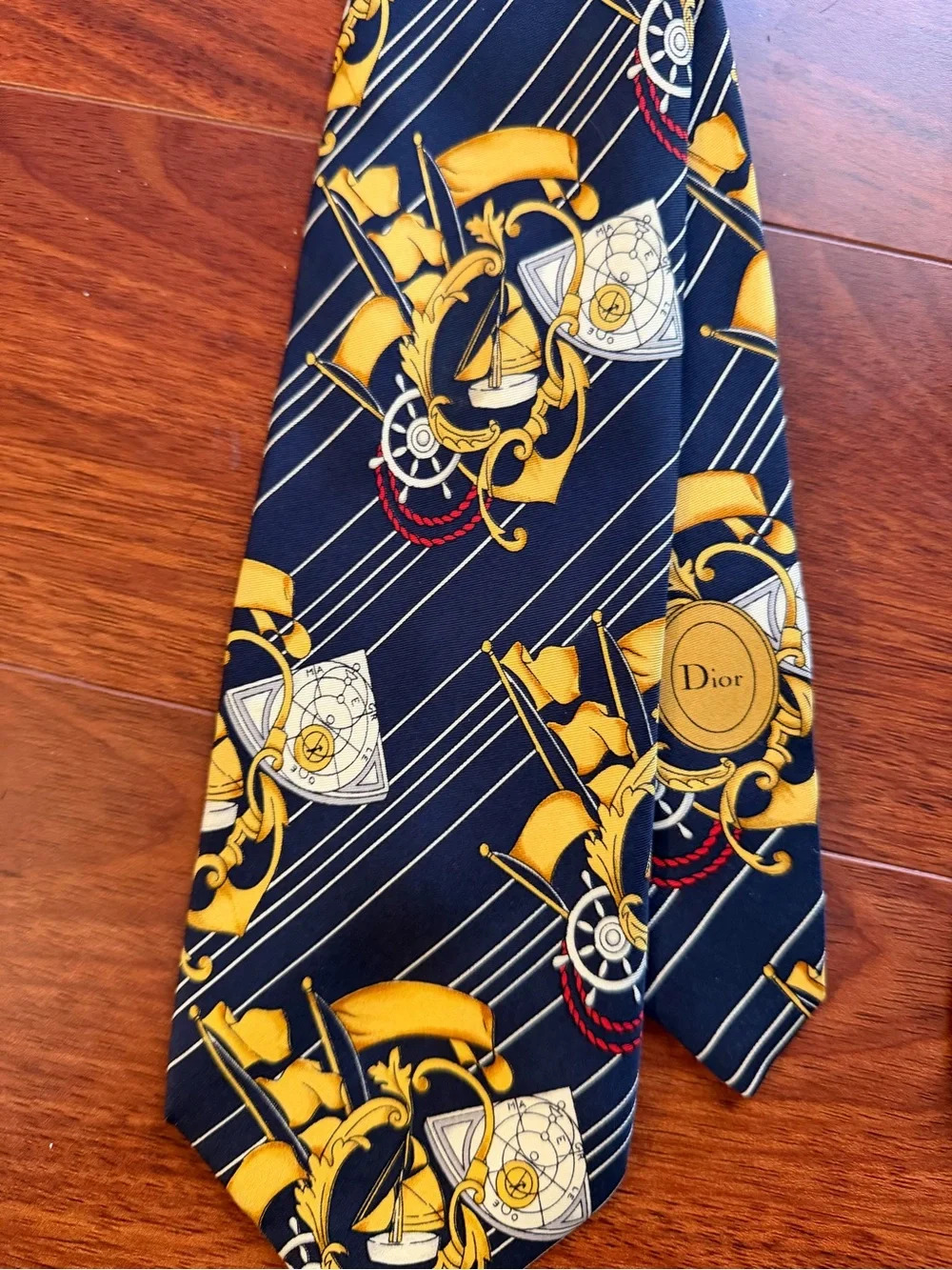Two mens ties - Christian Dior and Paul Smith knit
